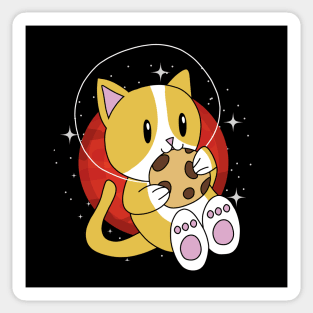 Cat Space Cookie Sticker